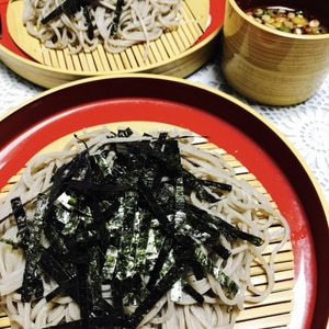 この蕎麦つゆは絶品！ざる蕎麦＆手づくり蕎麦つゆ